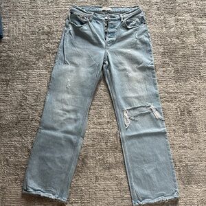 Abercrombie The 90s Baggy Low Rise Jean